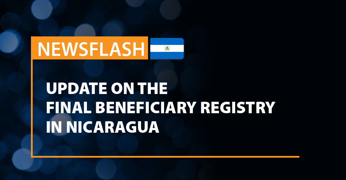 Update on the Final Beneficiary Registry in Nicaragua