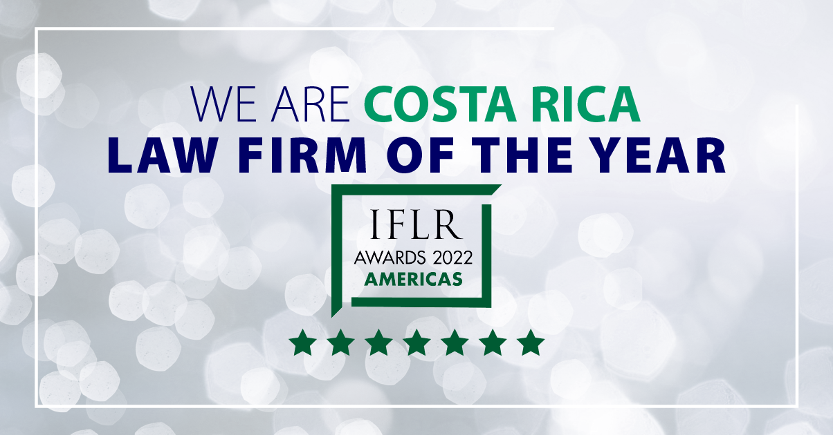 BLP is awarded Costa Rica Firm of the Year at the IFLR Americas Awards 2022 ceremony
